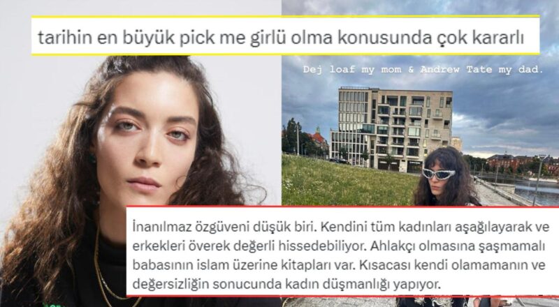 Rapçi Lil Zey'in İnsan Kaçakçısı ve Tecavüzcü Andrew Tate Hakkında Yaptığı “Benim Babam” Paylaşımı Reaksiyon Aldı