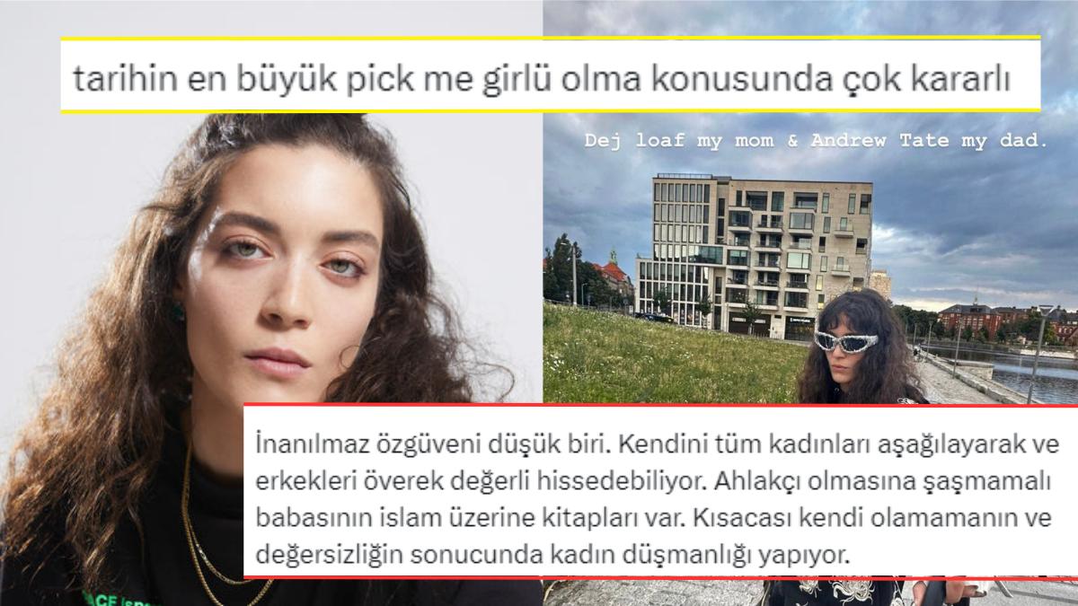 Rapçi Lil Zey'in İnsan Kaçakçısı ve Tecavüzcü Andrew Tate Hakkında Yaptığı “Benim Babam” Paylaşımı Reaksiyon Aldı