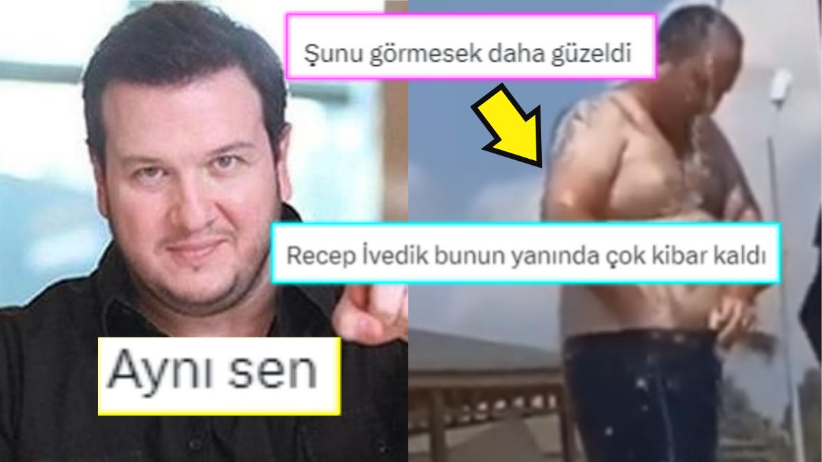 Şahan Gökbakar'ın Twitter'da Paylaştığı Duş Alan Adamın Görüntüsü Viral Oldu!
