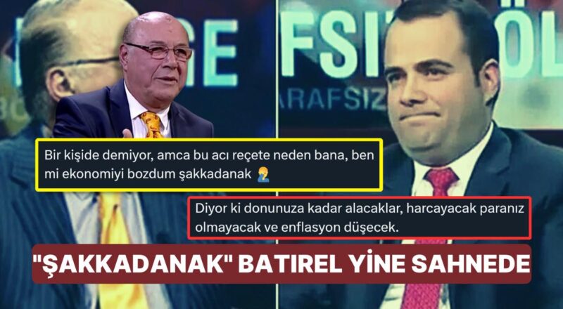 'Şakkadanak' Batırel Tekrar Sahnede: "Vergi Ödemekten Para Kalmayacak, Harcayamayınca Enflasyon Düşecek"