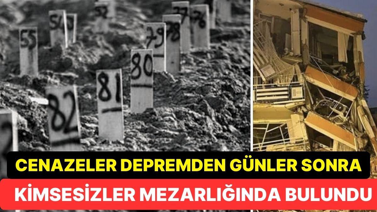 Sarsıntı Sonrası Cenazeleri Kimsesizler Mezarlığında Bulundu: Cenaze Sarsıntının 157. Gününde Aileye Teslim Edildi Sarsıntı Sonrası Cenazeleri Kimsesizler Mezarlığında Bulundu: Cenaze Sarsıntının 157. Gününde Aileye Teslim Edildi