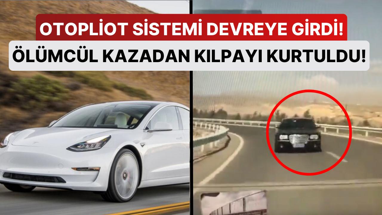 Tesla'nın Otopliot Sistemi Hayat Kurtardı: Karşıdan Gelen Araca Karşı Saliseler İçinde Reaksiyon Verdi! Tesla'nın Otopliot Sistemi Hayat Kurtardı: Karşıdan Gelen Araca Karşı Saliseler İçinde Reaksiyon Verdi!