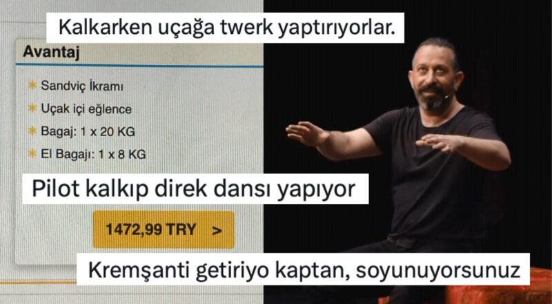 Uçak Bileti Bakarken "Uçak İçi Eğlence" Cümlesiyle Başı Karışan Bireye Gelen Birbirinden Komik Yorumlar