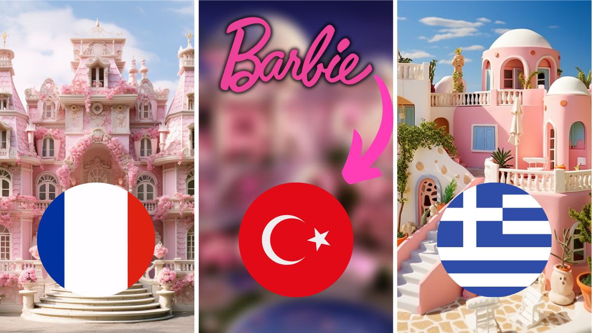 Ülkelere Nazaran Barbie Meskenleri Yapay Zeka ile Hayat Buldu: Türkiye de Listede!