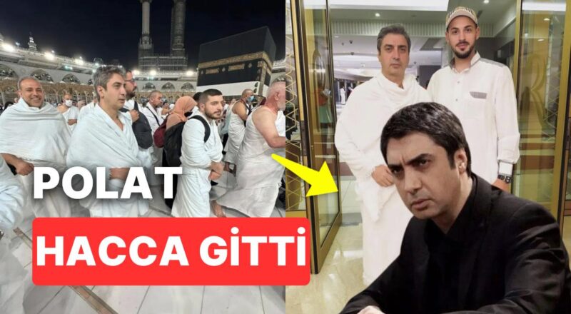 Uzun Müddettir Ortalarda Olmayan Kurtlar Vadisi'nin Polat'ı Necati Şaşmaz Hacda Görüntüledi