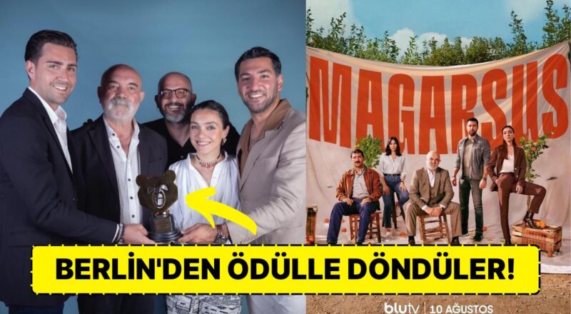 Yıldız Takıma Yıldız Ödül: Blutv'nin Yeni Dizisi Magarsus, Berlin TV Series Festivali’nden Mükafatla Döndü!