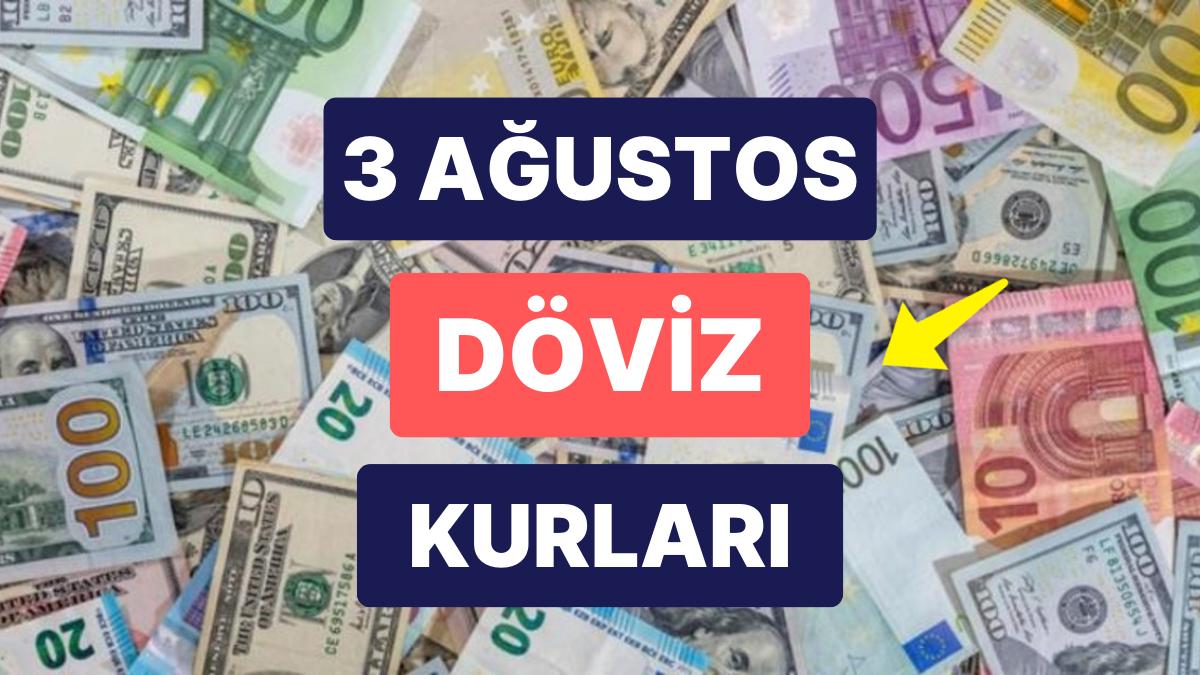 3 Ağustos 2023 Şimdiki Döviz Kuru USD Fiyatı: Bugün Dolar Fiyatı Ne Kadar? 1 Dolar Ne Kadar, Kaç TL?