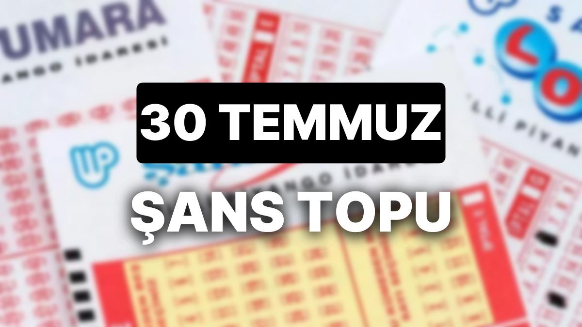 30 Temmuz Talih Topu Sonuçları Açıklandı: 30 Temmuz Baht Topu'nda Kazandıran Numaralar ve Tüm Ayrıntılar