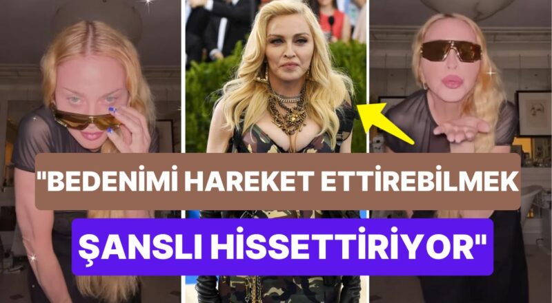 Ağır Bakımdan Çıkan 64 Yaşındaki Madonna Dans Ettiği Görüntüsüyle Toplumsal Medyaya Geri Döndü