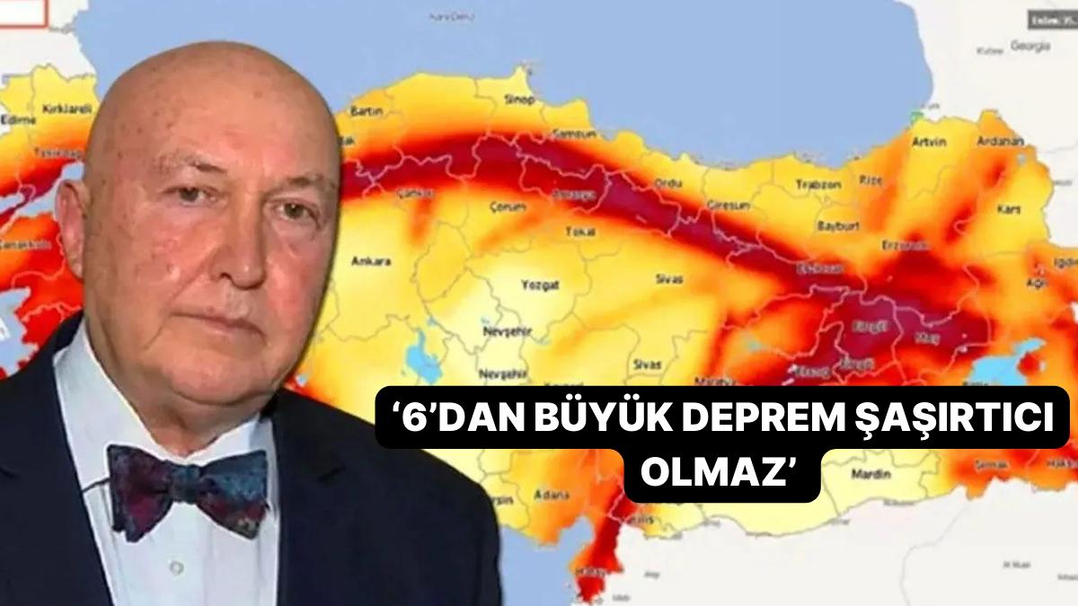 Ahmet Ercan, Erzurum'u İşaret Etti: '6’dan Daha Büyük Bir Sarsıntı Olursa Benim İçin Şaşırtan Olmaz'