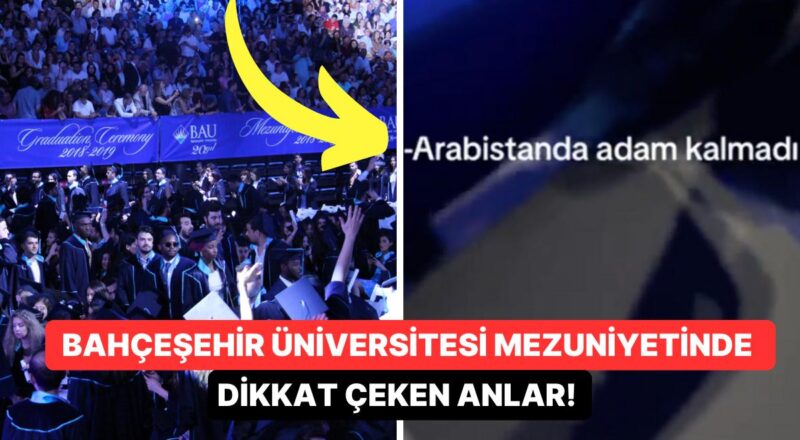 Bahçeşehir Üniversitesi'nin Mezuniyetinde Art Geriye Sıralanan Yabancı Asıllı Mezun İsimleri Dikkat Çekti!