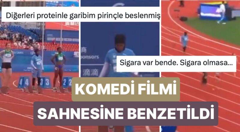 Çin'de Düzenlenen 100 Metre Koşusunda Yarışan Somalili Atlet Gündem Oldu
