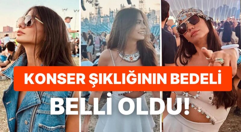 Demet Özdemir'in Konser Kombinine Harcadığı Fiyatı Görünce Küçük Bir Şok Yaşayacaksınız!