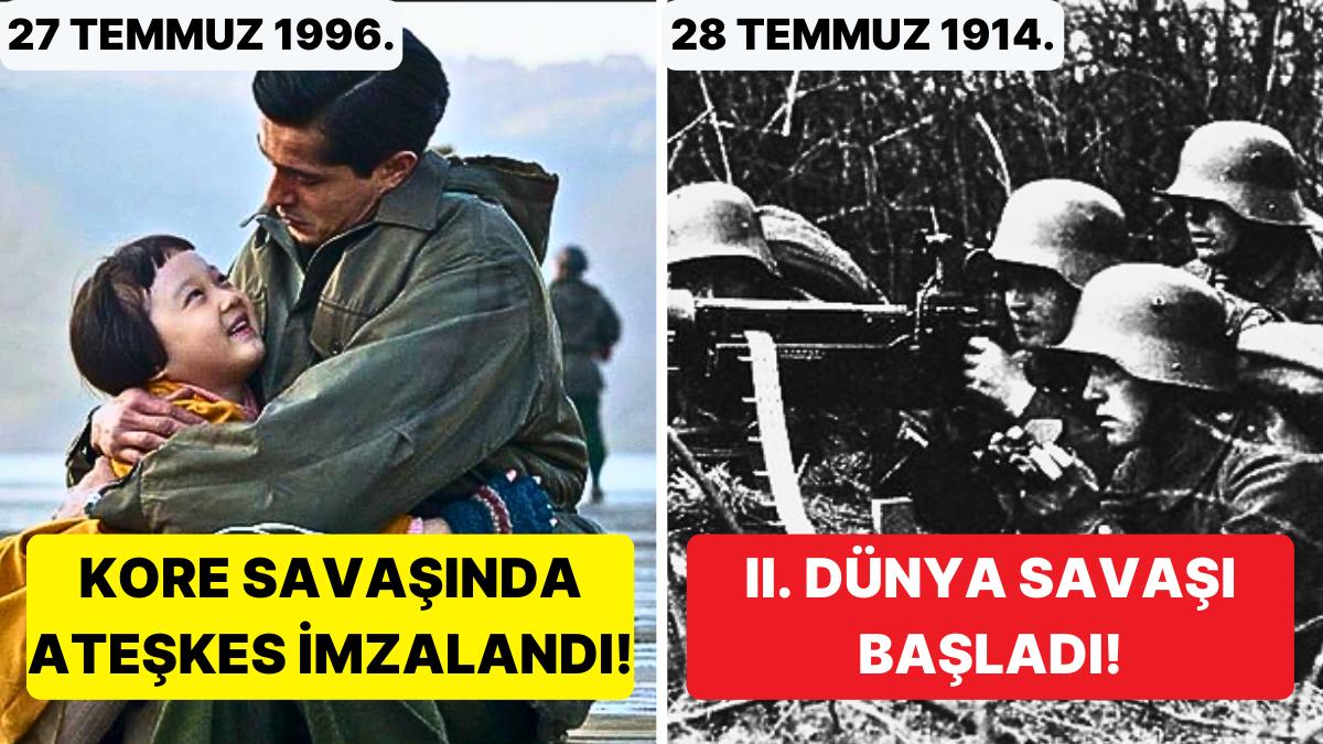 Devasa Sarsıntılardan Acımasız Savaşlara Kadar 24 Temmuz- 30 Temmuz Haftası Yaşanan Değerli Olaylar Devasa Sarsıntılardan Acımasız Savaşlara Kadar 24 Temmuz- 30 Temmuz Haftası Yaşanan Değerli Olaylar