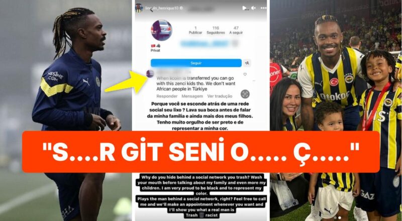 Fenerbahçeli Lincoln Henrique ve Eşinden, Çocuklarına Yapılan Irkçı Yoruma Tokat Üzere Yanıt!