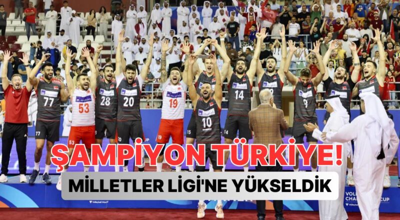 Filenin Efeleri Tarih Yazdı! FIVB Challenger Kupası'nda Şampiyon Türkiye