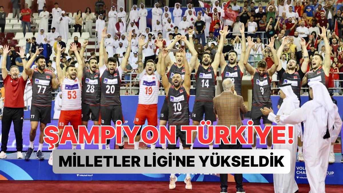 Filenin Efeleri Tarih Yazdı! FIVB Challenger Kupası'nda Şampiyon Türkiye Filenin Efeleri Tarih Yazdı! FIVB Challenger Kupası'nda Şampiyon Türkiye
