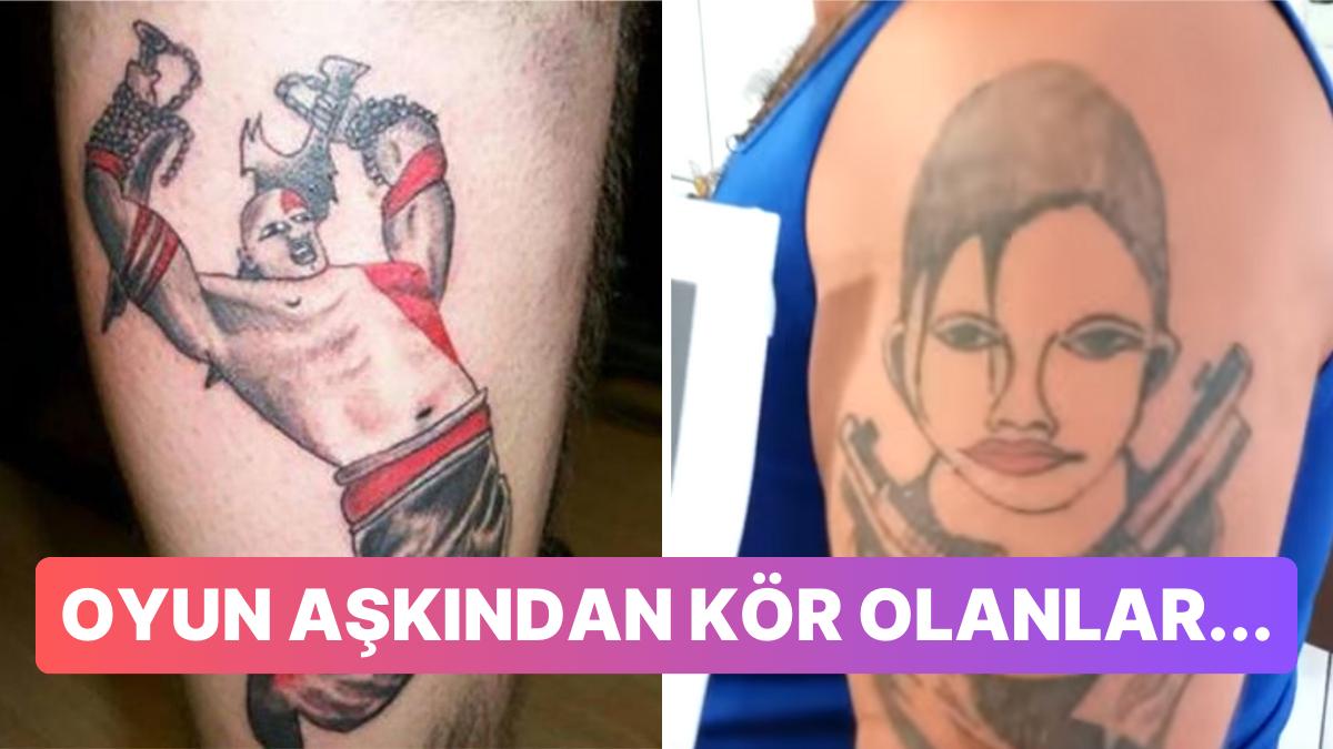 Gariplikleriyle "Tövbe Estağfurullah" Dedirten Bi' Enteresan Oyun Dövmeleri Gariplikleriyle "Tövbe Estağfurullah" Dedirten Bi' Enteresan Oyun Dövmeleri