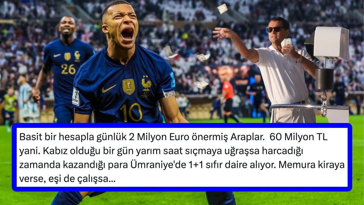 Kylian Mbappe İçin Arap Kulübünün Yaptığı Çılgın Teklif Sonlarınızı Altüst Edecek Kylian Mbappe İçin Arap Kulübünün Yaptığı Çılgın Teklif Sonlarınızı Altüst Edecek