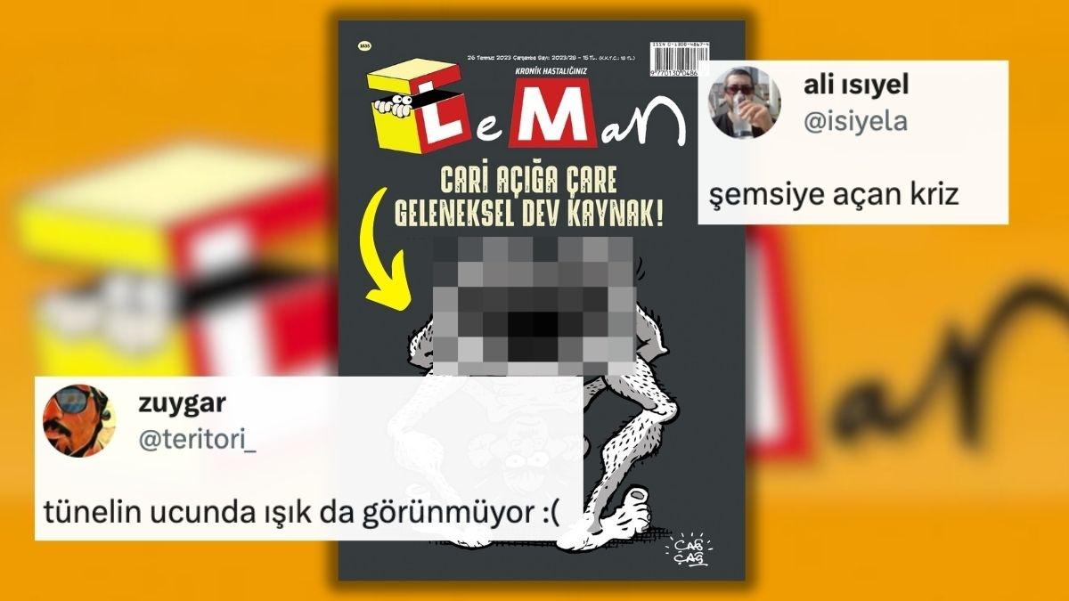 Leman 'Cari Açığa Dev Kaynak' Diyerek Vatandaşı İşaret Etti! Leman 'Cari Açığa Dev Kaynak' Diyerek Vatandaşı İşaret Etti!