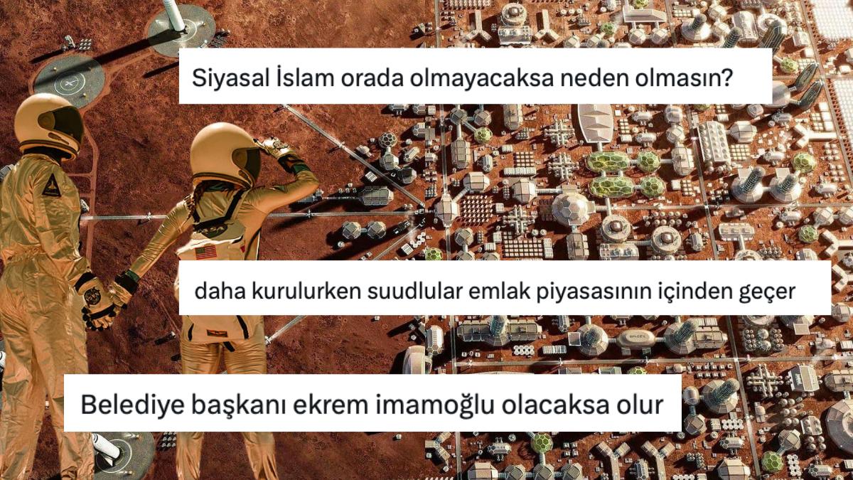 Mars'a Kent Kurulsa Taşınır mısınız Sorusuna Verdikleri Yanıtlarla Hepimizi Gülümseten Twitter Kullanıcıları