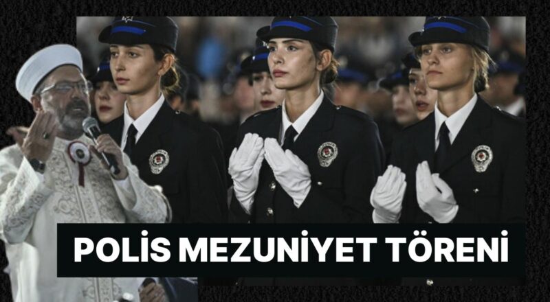 Mesleğe Yeni Başlayacak Polisler 'Dualarla' Mezun Oldu