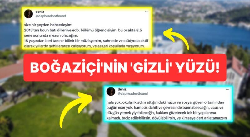 Mezun Olduğu Boğaziçi Üniversitesi'nin Gerçeklerini Anlatan Deniz Tekin Sizi Şaşırtabilir!