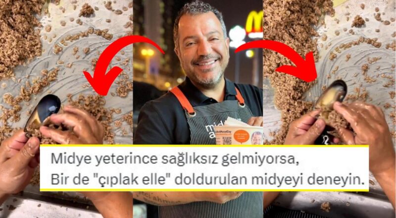 Midyeci Ahmet'in Midyeleri Çıplak Elleriyle Doldurduğu Anlar İnfial Yarattı