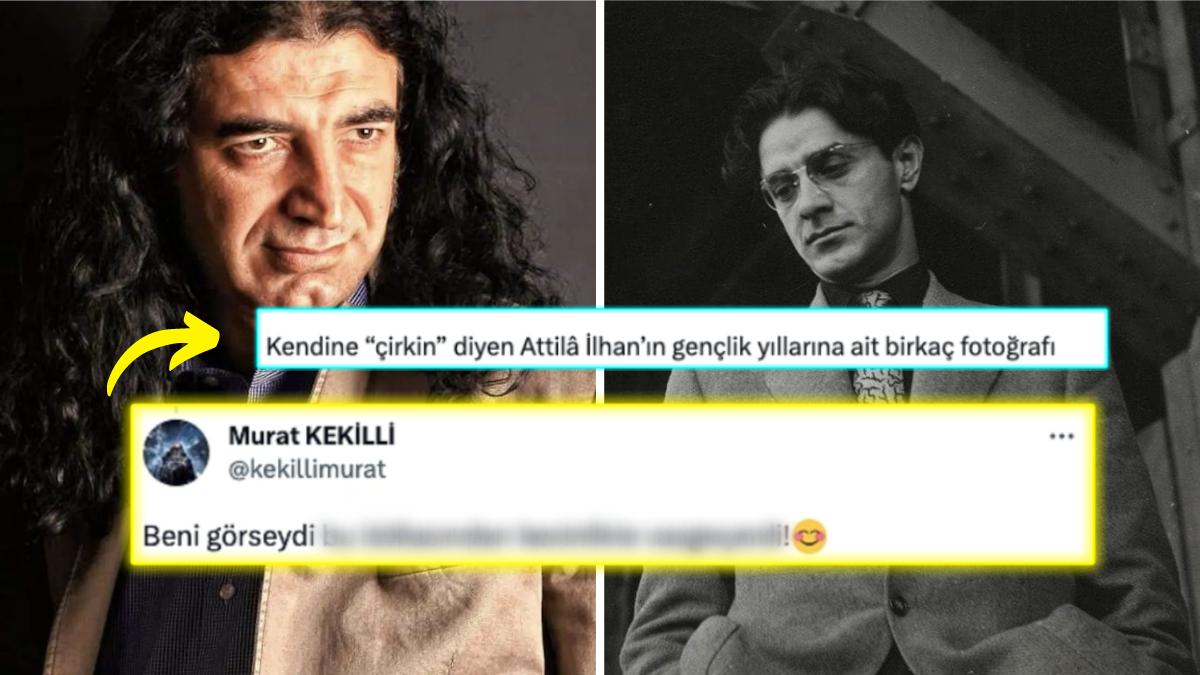 Murat Kekilli Kendine Yakışıksız Diyen Attila İlhan'ın Gençlik Fotoğraflarını Görünce 'Buruk' Yanıtıyla Güldürdü Murat Kekilli Kendine Yakışıksız Diyen Attila İlhan'ın Gençlik Fotoğraflarını Görünce 'Buruk' Yanıtıyla Güldürdü