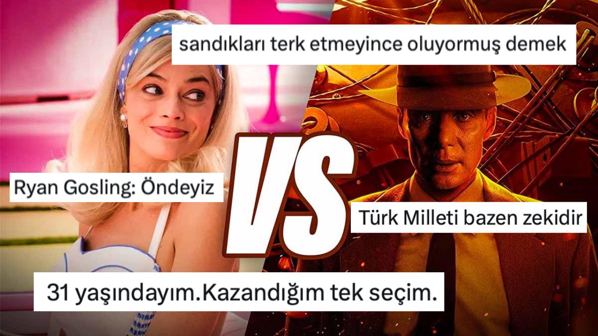 Oppenheimer'ın Türkiye Gişesinde Barbie'yi Sollamasına Twitter Kullanıcılarından Reaksiyonlar Gecikmedi!