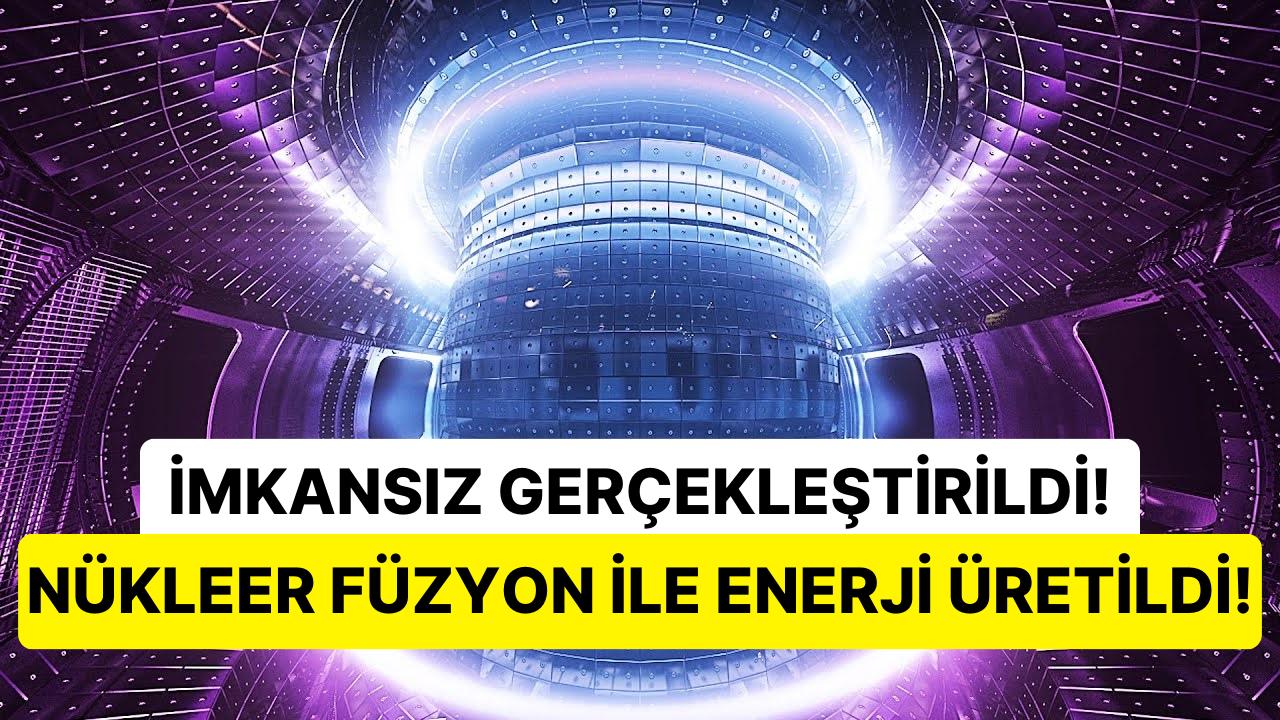 Sonsuz Güç Düşü Gerçek mi Oluyor? Nükleer Füzyon Tepkisi ile 'Harcanandan Fazla' Güç Üretildi!