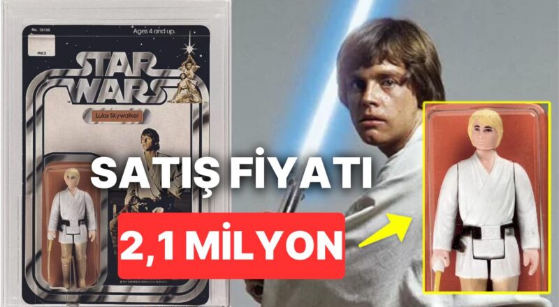 Star Wars Hayranlarının Gözleri Yaşlı: Luke Skywalker'ın Her Yerde Aranan Işın Kılıçlı Figürü Satışa Çıktı