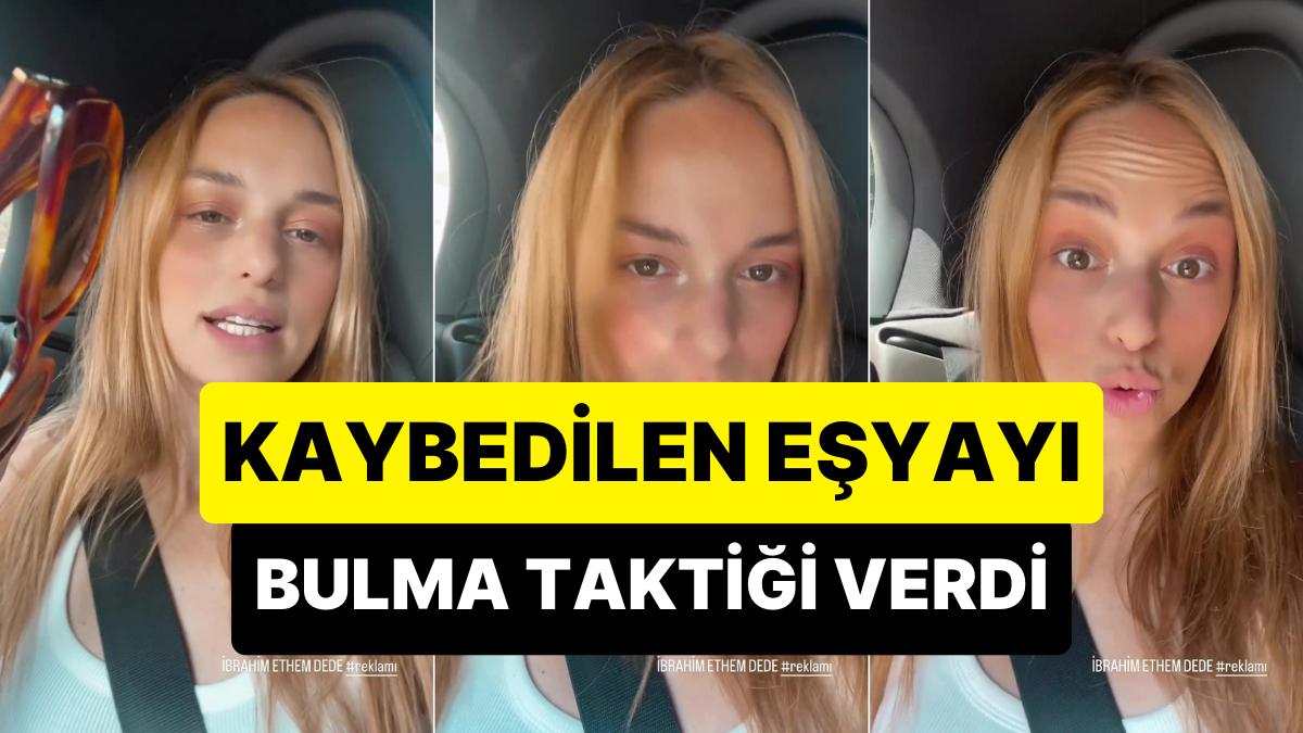 Ünlü Oyuncu Nilperi Şahinkaya, Bir Eşyanızı Kaybettiğinizde Nasıl Kolaylıkla Bulacağınızın Taktiğini Verdi Ünlü Oyuncu Nilperi Şahinkaya, Bir Eşyanızı Kaybettiğinizde Nasıl Kolaylıkla Bulacağınızın Taktiğini Verdi