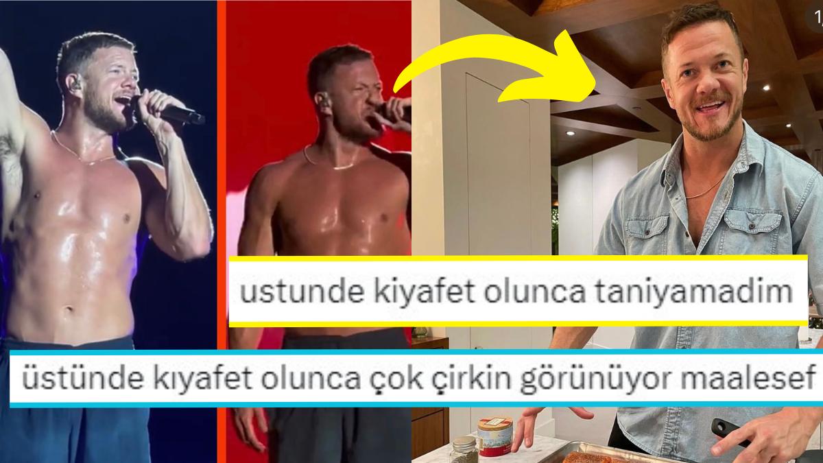 Üstsüz Konser Görüntüleriyle İçimizi Bi' Beğenilen Eden Imagine Dragons Vokalisti, Toplumsal Medyanın Lisanına Kötü Düştü