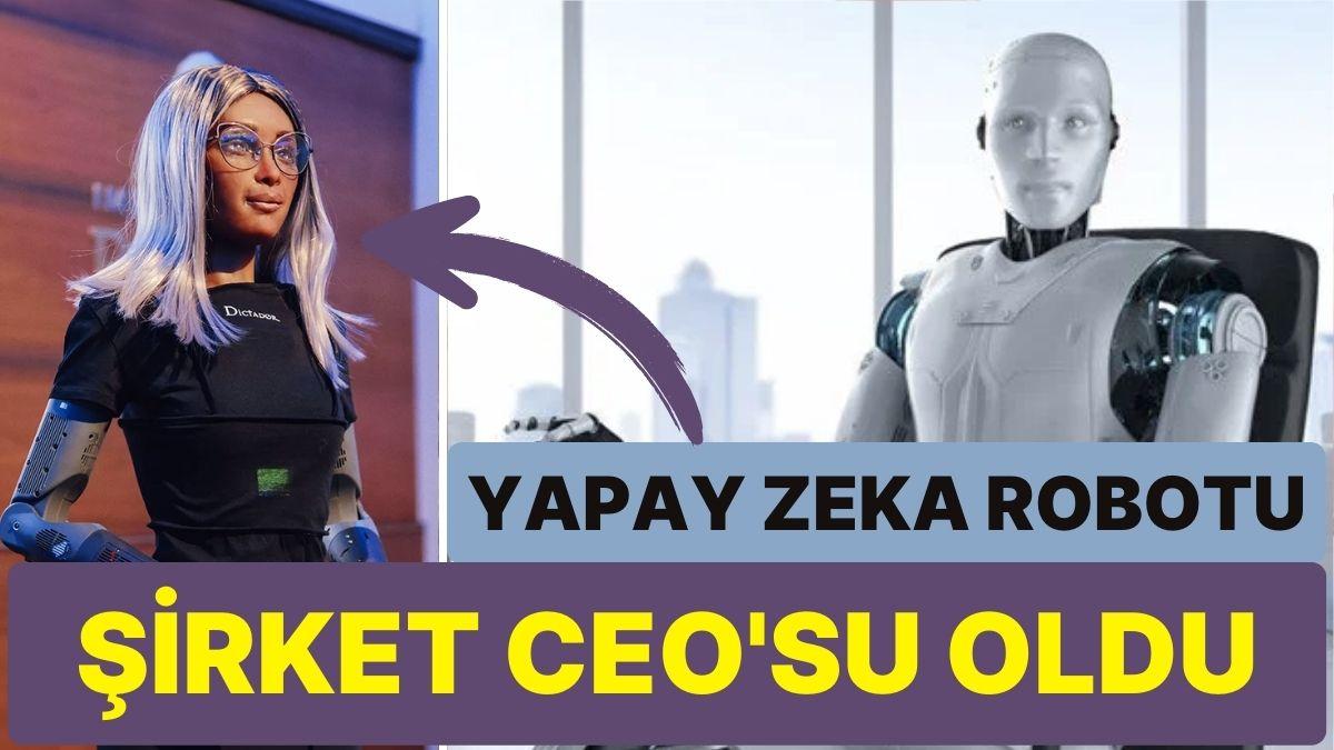 Yapay Zeka Çılgınlığında Son Durum: Mika İsimli Yapay Zeka Robotu Bir Şirketin CEO’su Oldu Yapay Zeka Çılgınlığında Son Durum: Mika İsimli Yapay Zeka Robotu Bir Şirketin CEO’su Oldu