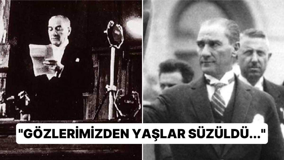 Yapay Zeka ile Kaydedilen Mustafa Kemal Atatürk'ün Sesinden En Çok Sevdiği Müzik Tüylerimizi Diken Diken Etti Yapay Zeka ile Kaydedilen Mustafa Kemal Atatürk'ün Sesinden En Çok Sevdiği Müzik Tüylerimizi Diken Diken Etti