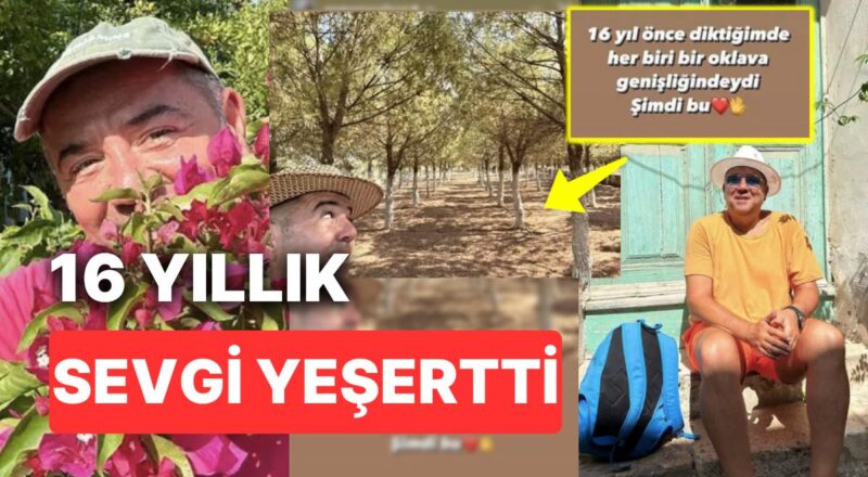 Yazlıkçı Hayatının Kitabını Yazan Cet Demirer 16 Yıllık Emeklerinin Meyvesini Paylaştı