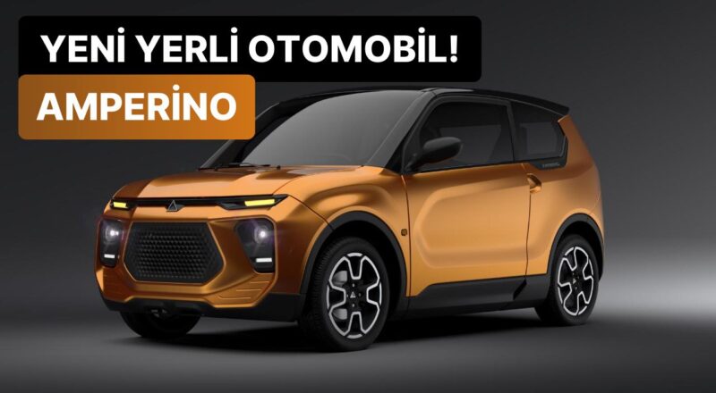 Yerli Citroen Ami: Bursalı Mobilyacıların Yeni Arabası Amperino'nun Tasarım Görselleri Ortaya Çıktı!