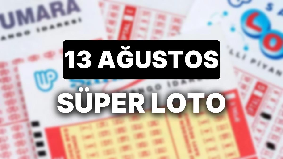 13 Ağustos Muhteşem Loto Sonuçları ve Kazandıran Numaralar: 13 Ağustos Harika Loto Sonuç Sorgulama Sayfası