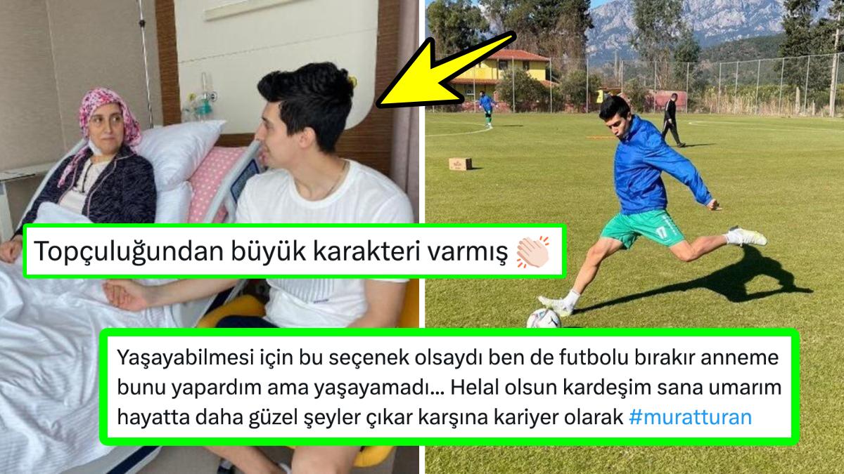Annesi İçin Mesleğini Feda Eden Futbolcu Murat Turan Hepimizin Gözlerini Yaşarttı