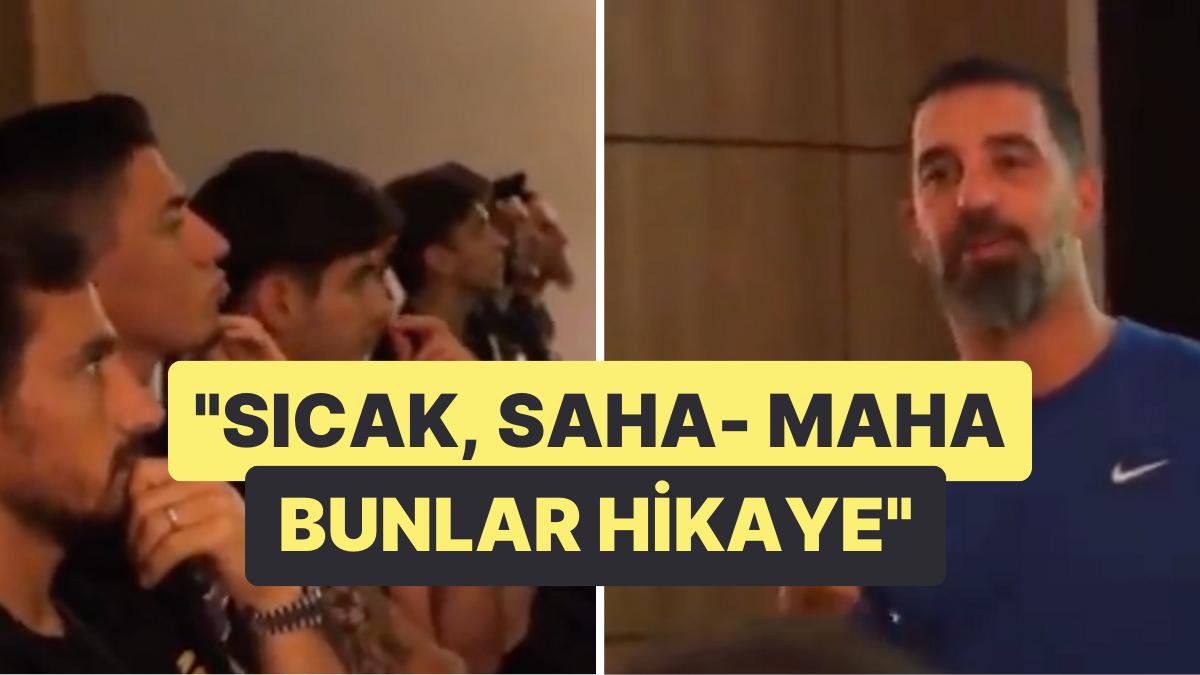 Arda Turan'ın Maç Önü Taktik Toplantısında Yaptığı Motivasyon Konuşması Viral Oldu Arda Turan'ın Maç Önü Taktik Toplantısında Yaptığı Motivasyon Konuşması Viral Oldu