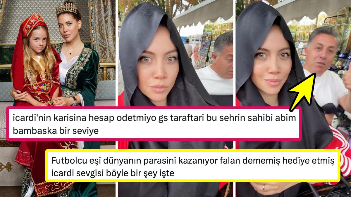 Başörtüsü Almak İsteyen Wanda Nara'ya Esnafın Verdiği Karşılık Viral Oldu Başörtüsü Almak İsteyen Wanda Nara'ya Esnafın Verdiği Karşılık Viral Oldu