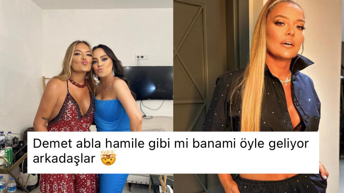Demet Akalın Paylaştığı Fotoğrafa Gelen 'Hamile' Savlarına Güldüren Bir Cevap Verdi! Demet Akalın Paylaştığı Fotoğrafa Gelen 'Hamile' Savlarına Güldüren Bir Cevap Verdi!