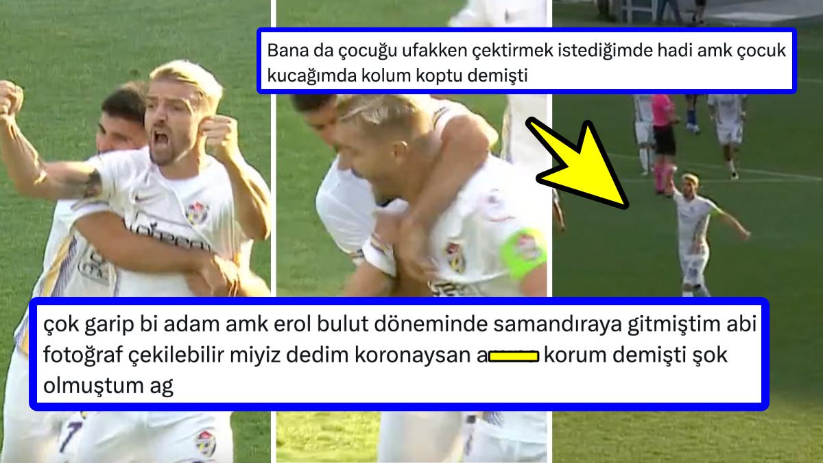 Gol Sevinci Yaşarken Çok Sonlanan Caner Erkin ile İlgili Anılarını Anlatarak Kahkaha Attıran Bireyler
