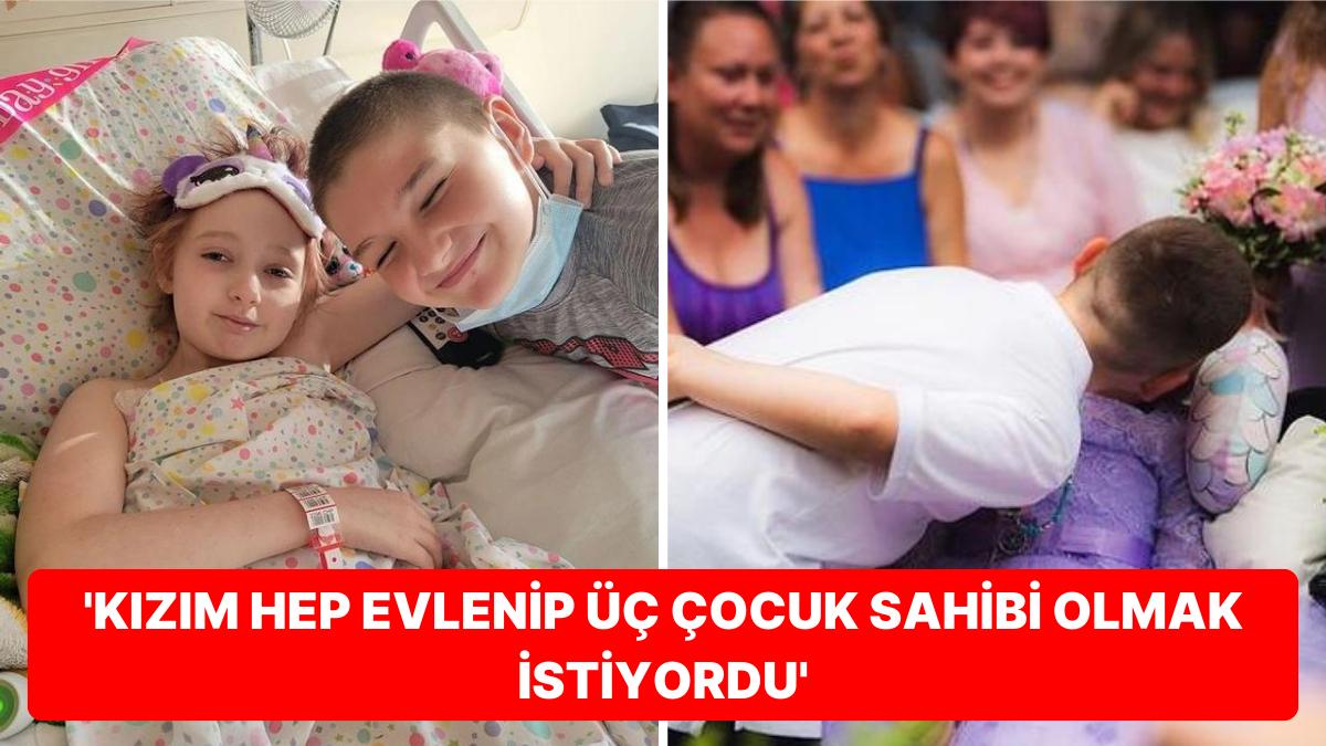 Son Dileği Evlenmek Olan 10 Yaşındaki Lösemi Kızlarına Düğün Düzenleyen Aile Son Dileği Evlenmek Olan 10 Yaşındaki Lösemi Kızlarına Düğün Düzenleyen Aile