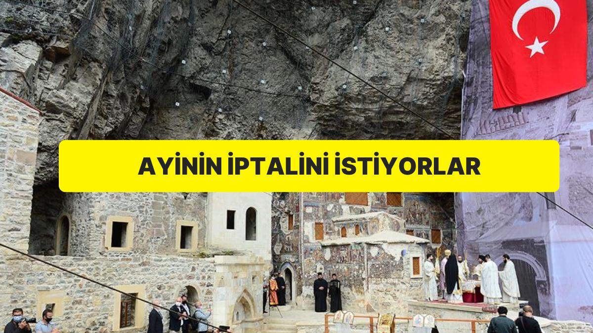Sümela Manastırı’nda Düzenlenecek Ayin Tartışma Yarattı: İptal Baskısı Yapılıyor Sümela Manastırı’nda Düzenlenecek Ayin Tartışma Yarattı: İptal Baskısı Yapılıyor