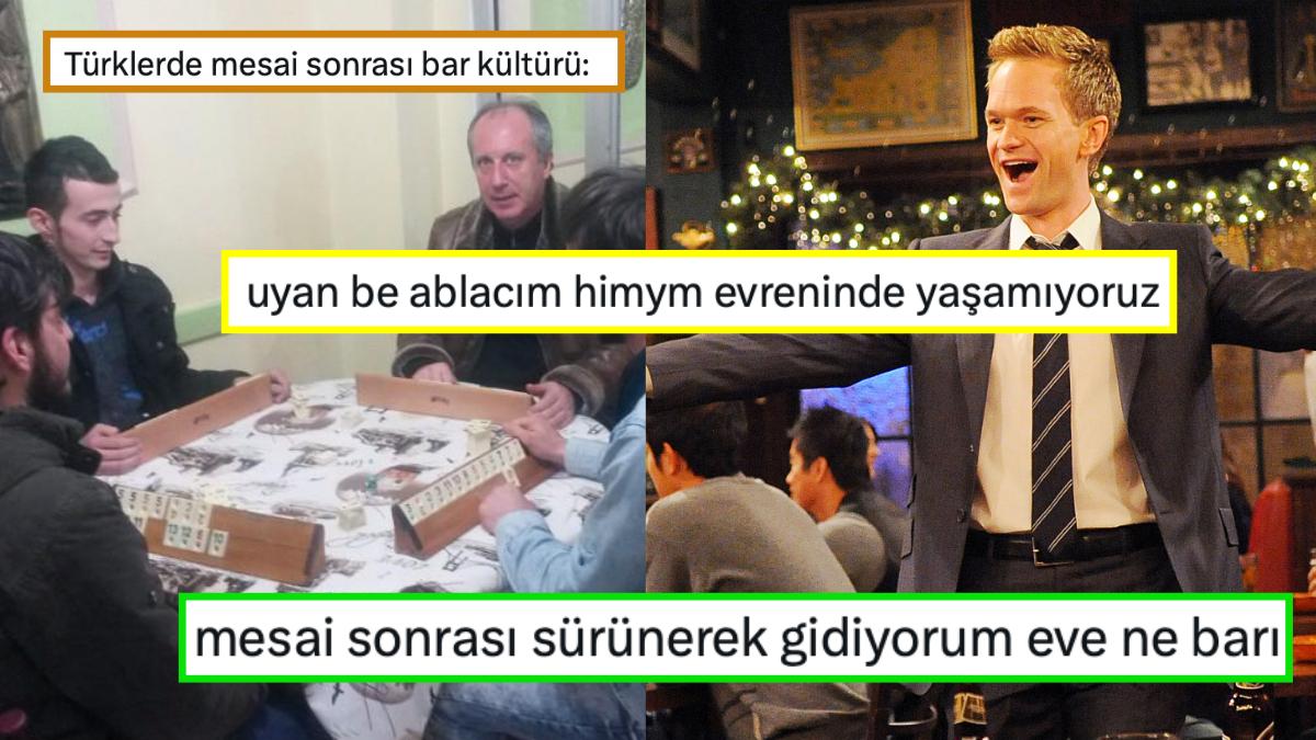 Türklerde Mesai Sonrası Bar Kültürü Yok Diyen Bireye Gelen Yorumlar Hepimizin Yüzüne Tokat Üzere Vurdu Türklerde Mesai Sonrası Bar Kültürü Yok Diyen Bireye Gelen Yorumlar Hepimizin Yüzüne Tokat Üzere Vurdu